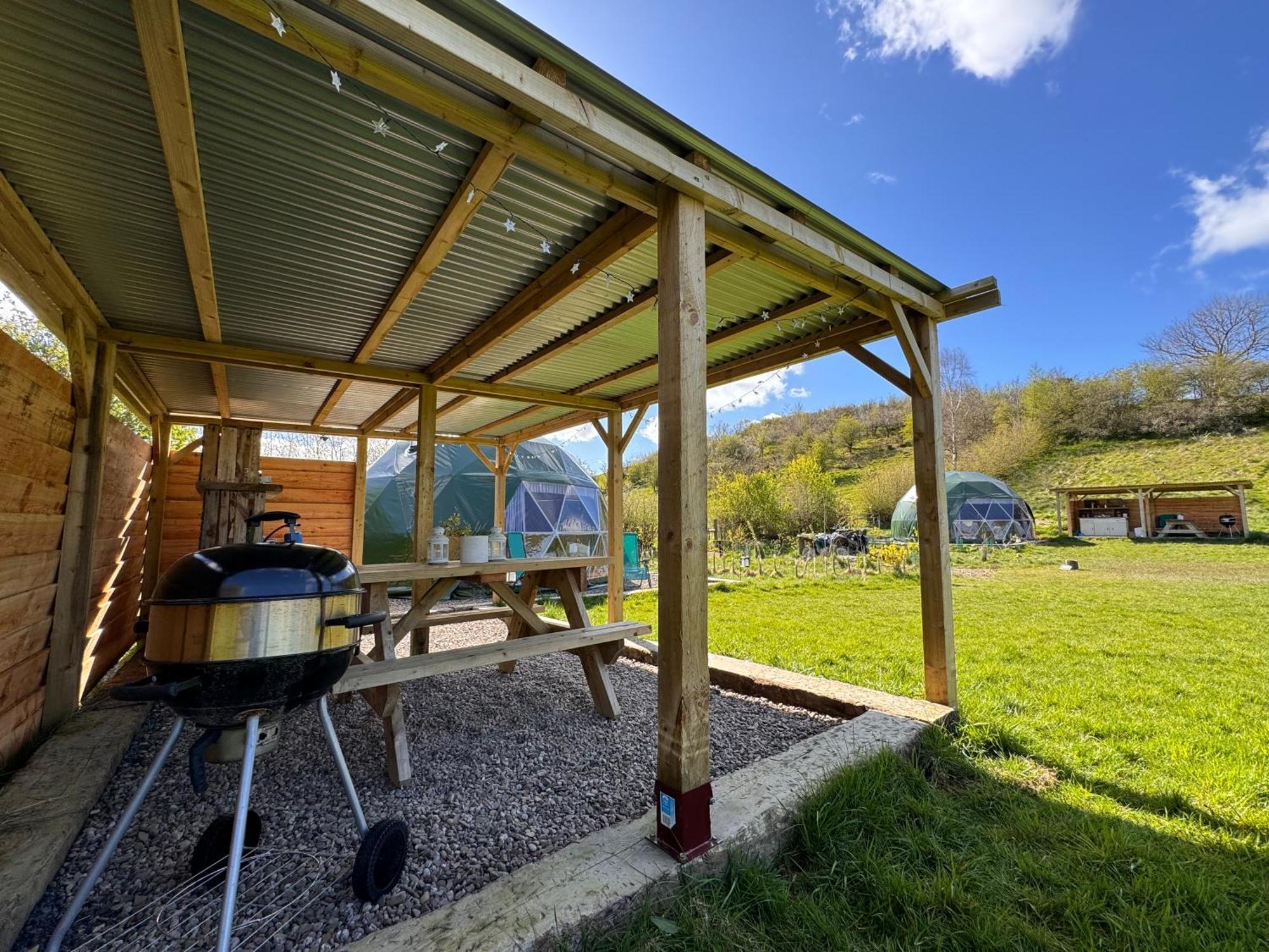 Geodesic Dome Glamping Hotel Llanidloes Exterior photo